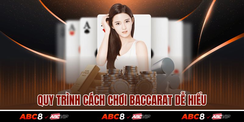Quy trình cách chơi baccarat dễ hiểu