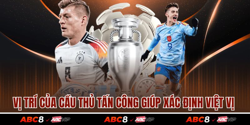 Việt Vị Là Gì – Khám Phá Tất Tần Tật Để Tránh Bẫy Nhà Cái 3 Vị trí của cầu thủ tấn công giúp xác định việt vị